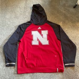 Nebraska Huskers Adidas Hoodie